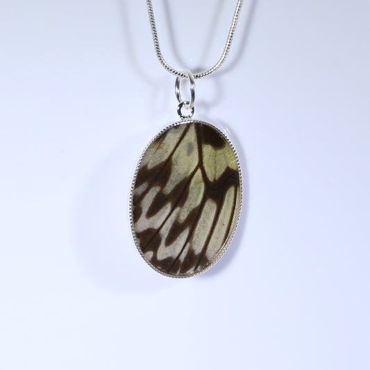 52309 - Real Butterfly Wing Jewelry - Pendant - Large - Paper Kite