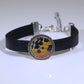 53002 - Real Butterfly Wing Jewelry - Bracelet Collection - Sunset Moth - Orange