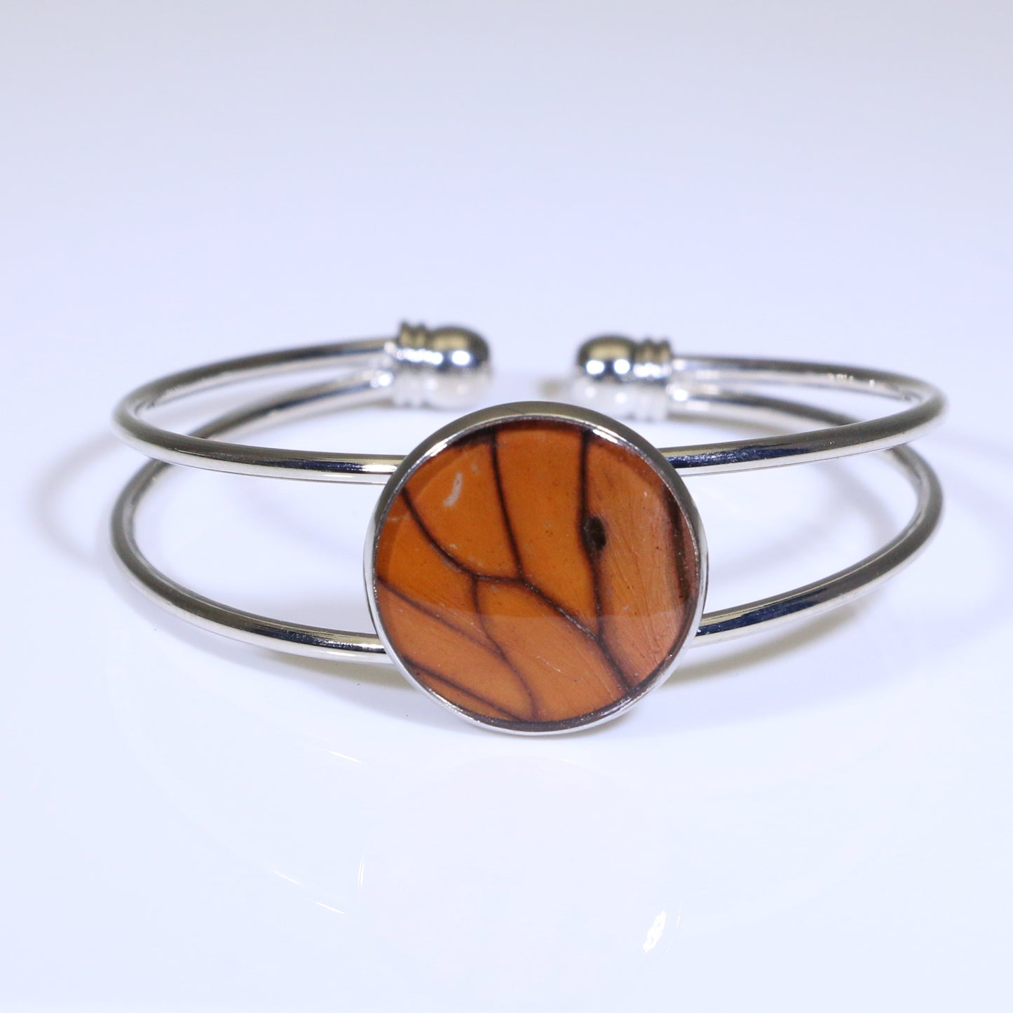 53004 - Real Butterfly Wing Jewelry - Bracelet Collection - Monarch Butterfly