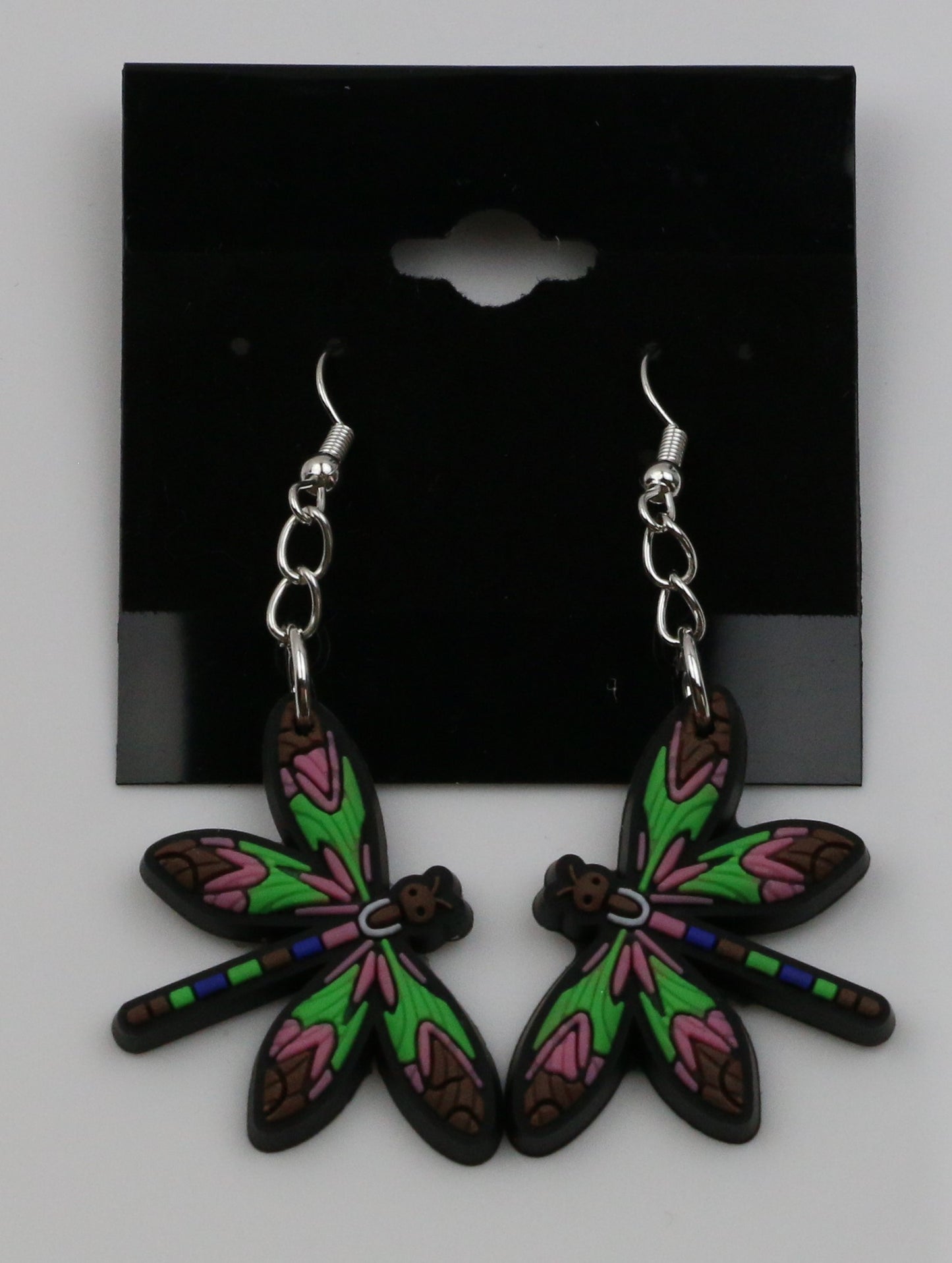 8100411E - Charm - Earrings - Dragonfly