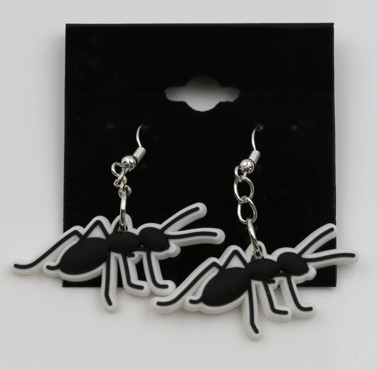 8100430E - Charm - Earrings - Black Ant