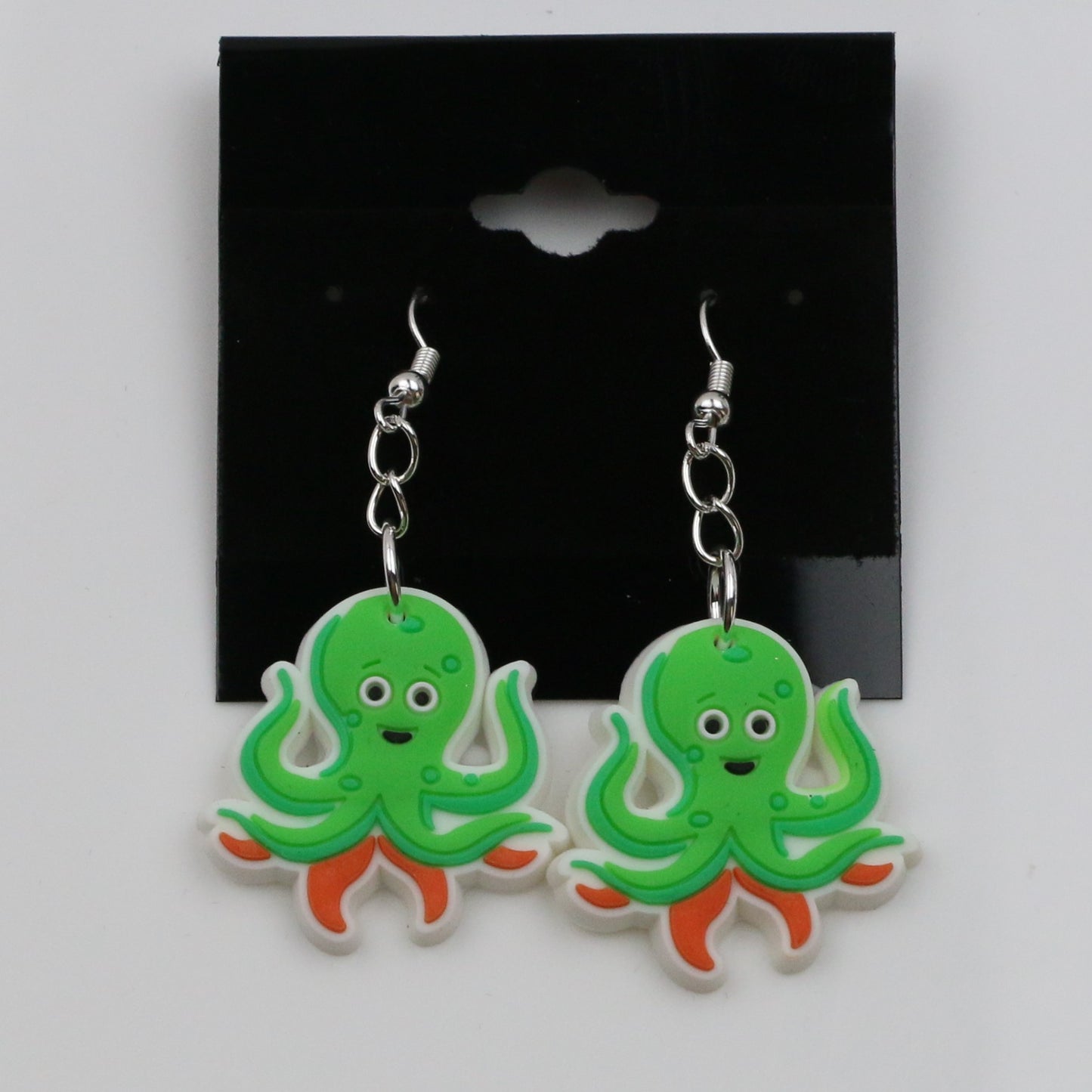 8100520E - Charm - Earrings - Octopus