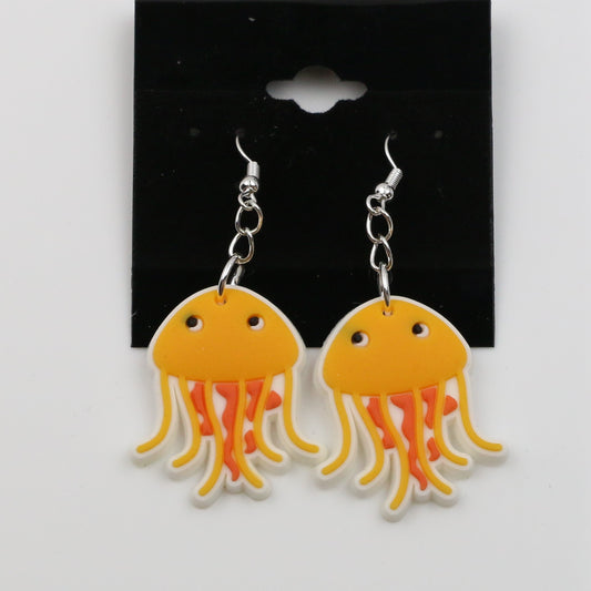 8100525E - Charm - Earrings - Jellyfish