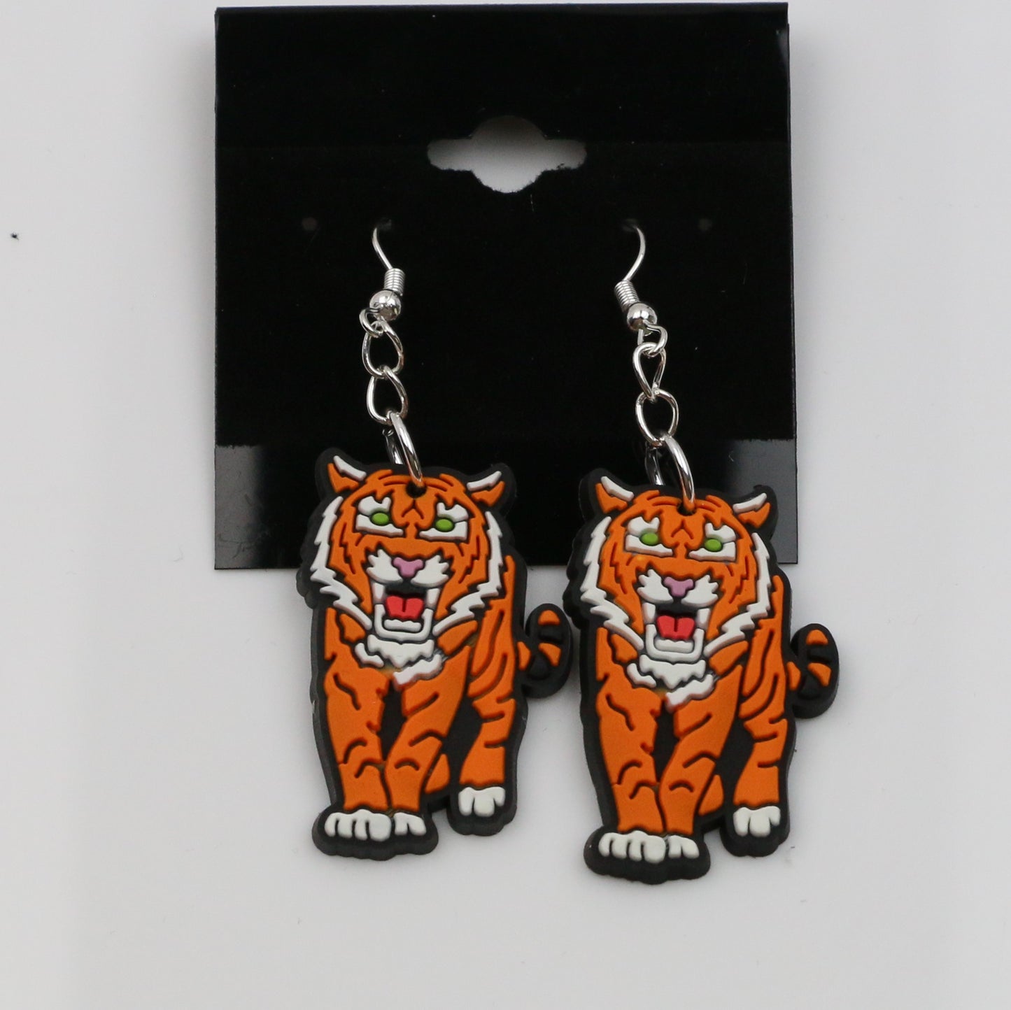 8100600E - Charm - Earrings - Tiger