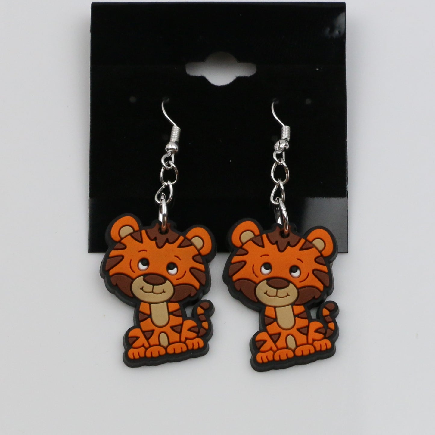 8100601E - Charm - Earrings - Tiger