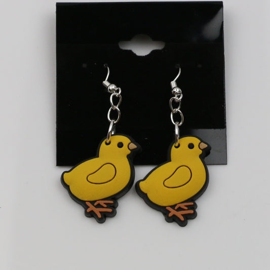 8100908E - Charm - Earrings - Chick