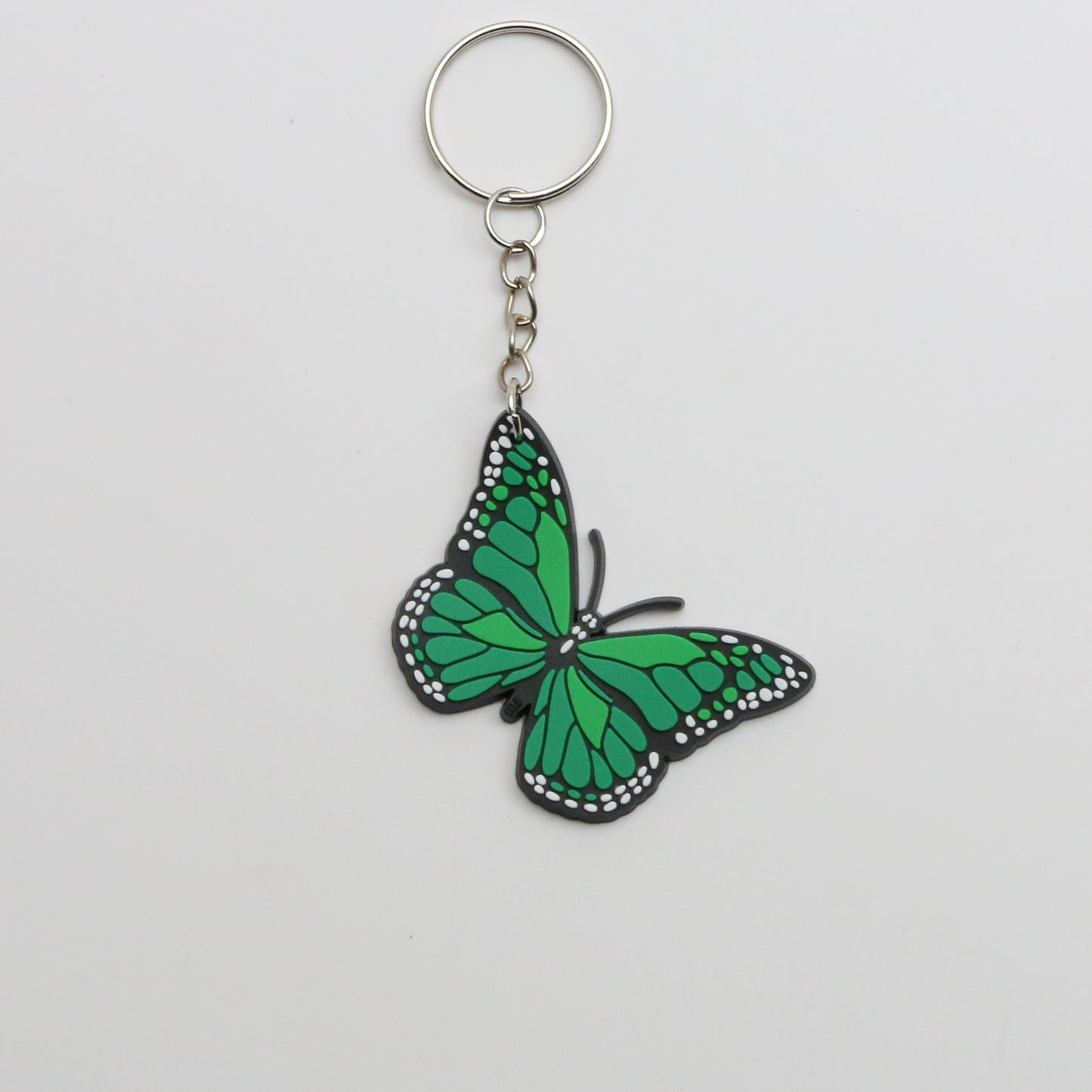 8100201K - Charm -Keychain - Butterfly - Lg. - Green