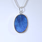 52001 - Real Butterfly Wing Jewelry - Pendant Collection - Blue Morpho