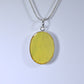 52006 - Real Butterfly Wing Jewelry - Pendant Collection - Vibrant Sulphur Butterfly - Yellow