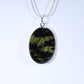 52003 - Real Butterfly Wing Jewelry - Pendant Collection - Sunset Moth - Green