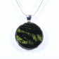 52003 - Real Butterfly Wing Jewelry - Pendant Collection - Sunset Moth - Green