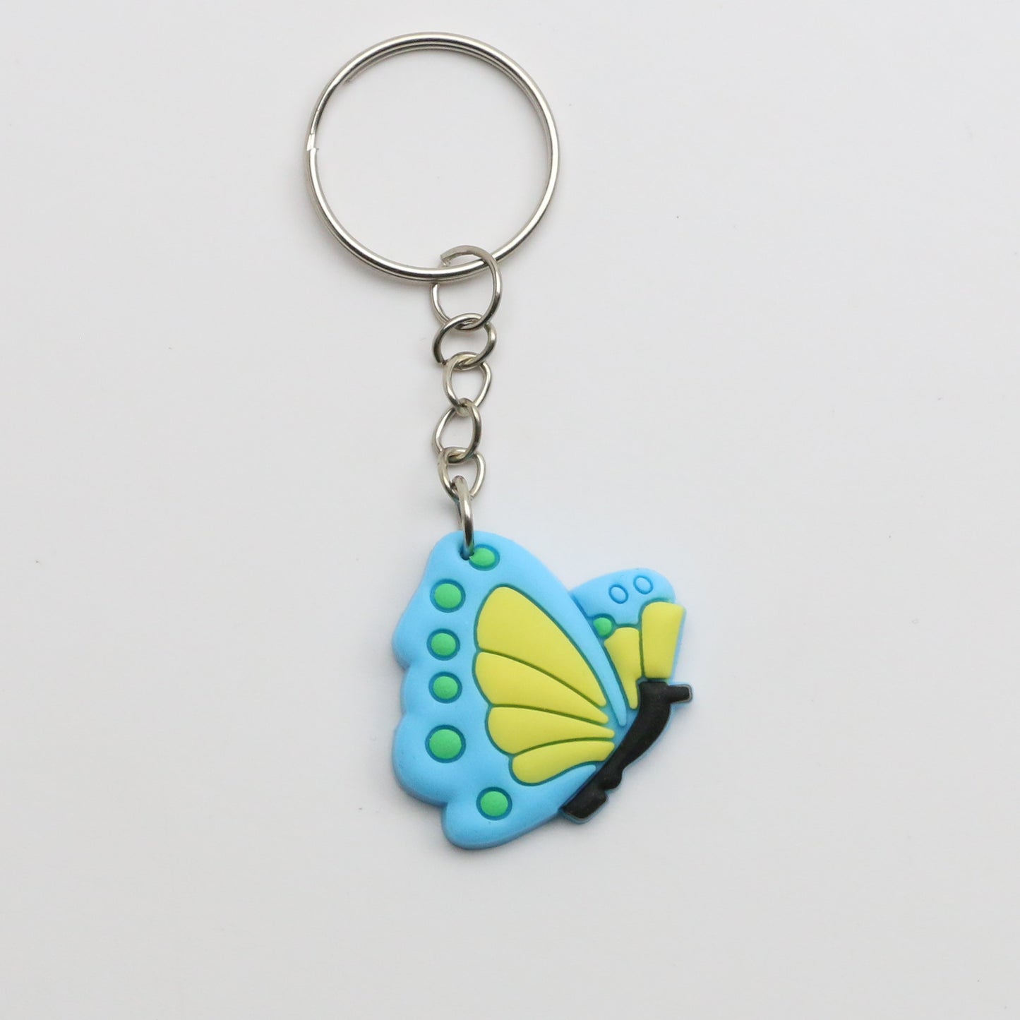 8100100K - Charm - Keychain - Butterfly - Lt. Blue