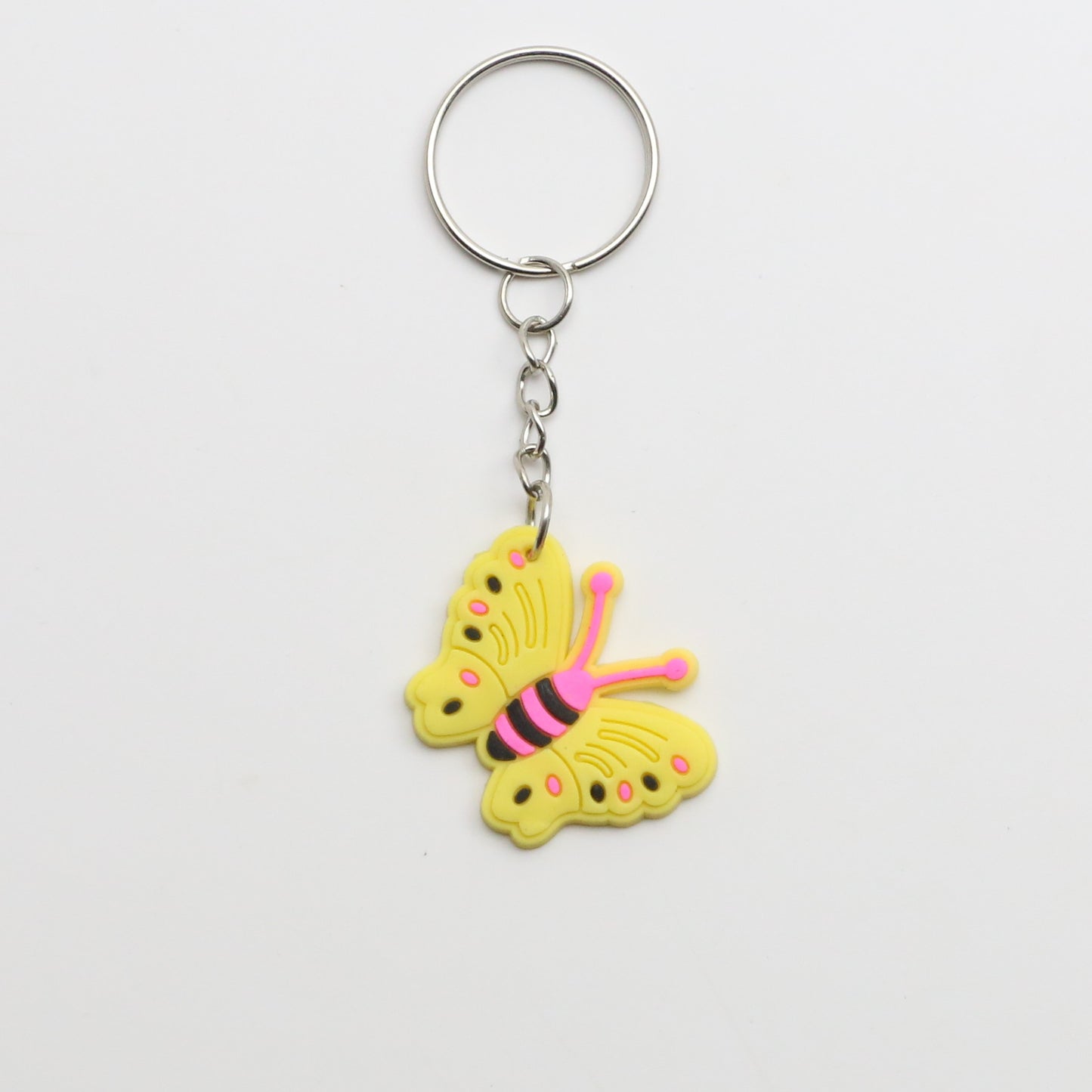 8100103K - Charm - Keychain - Butterfly - Yellow