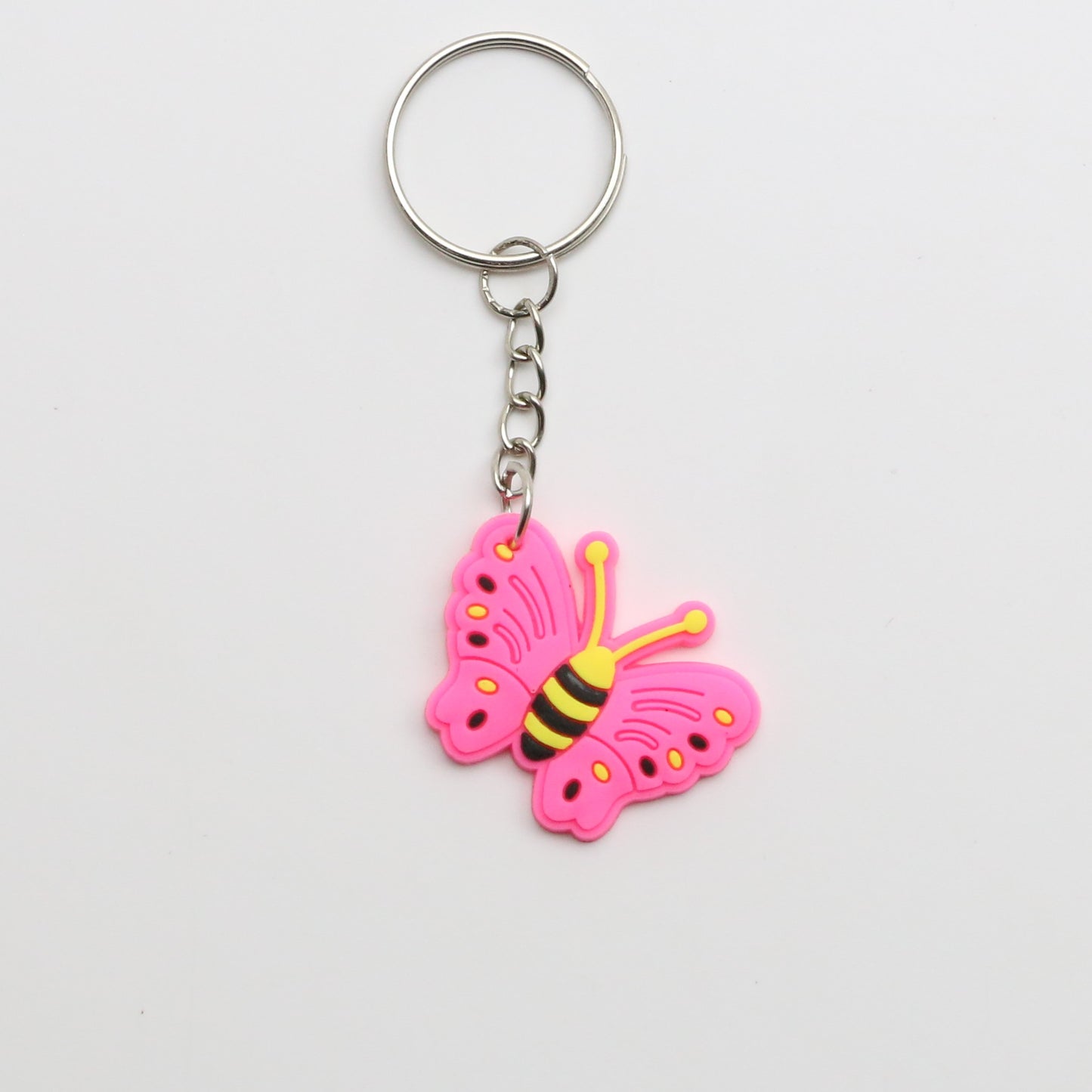 8100104K - Charm - Keychain - Butterfly - Pink