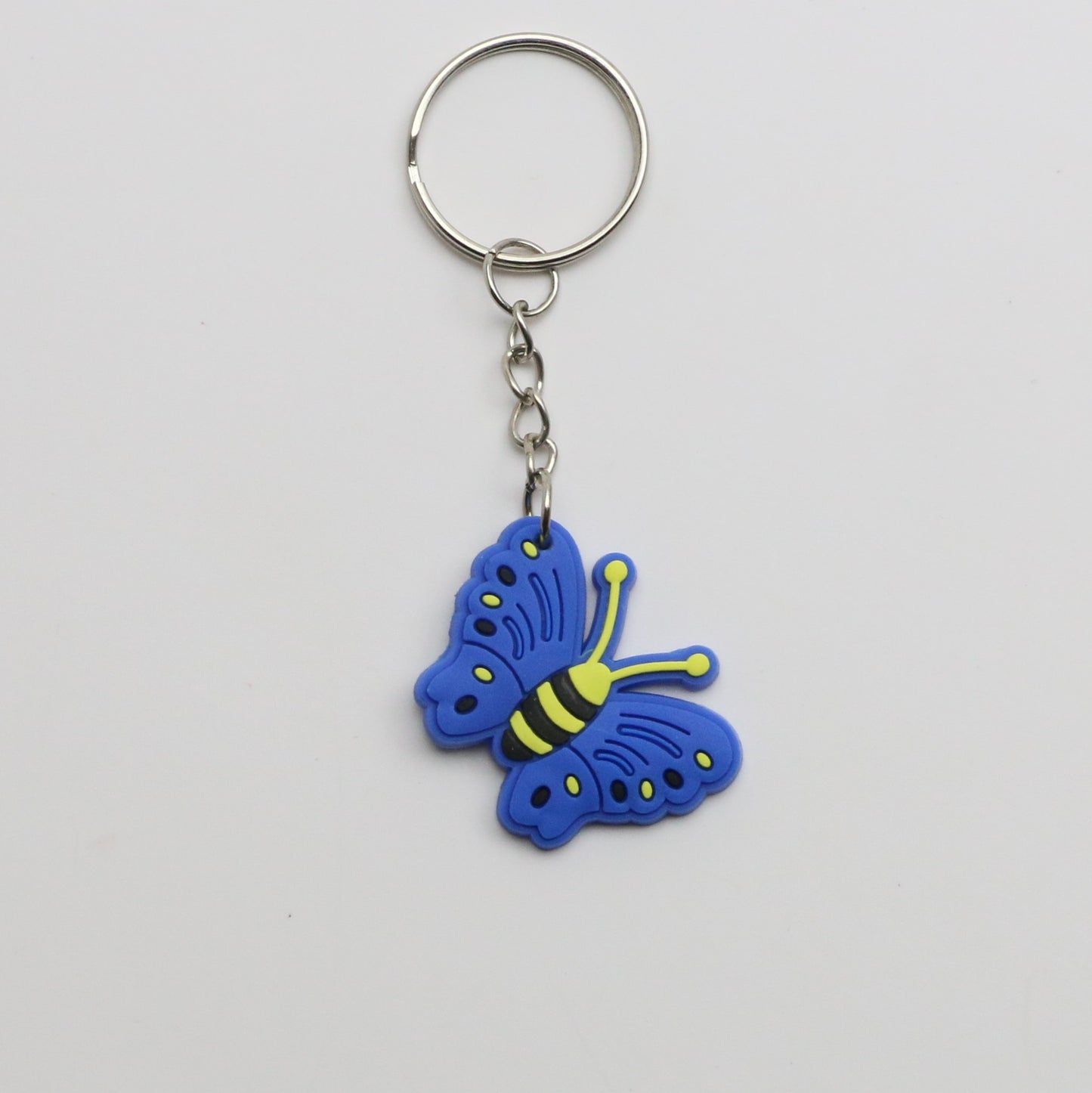8100105K - Charm - Keychain - Butterfly - Blue