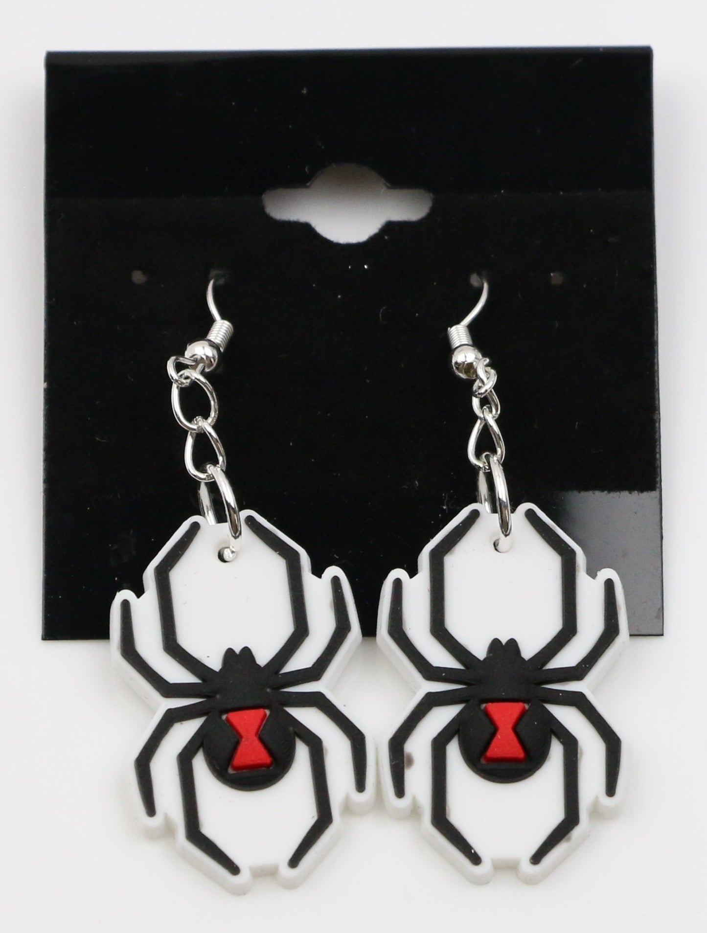 8100420E - Charm - Earrings - Black Widow Spider