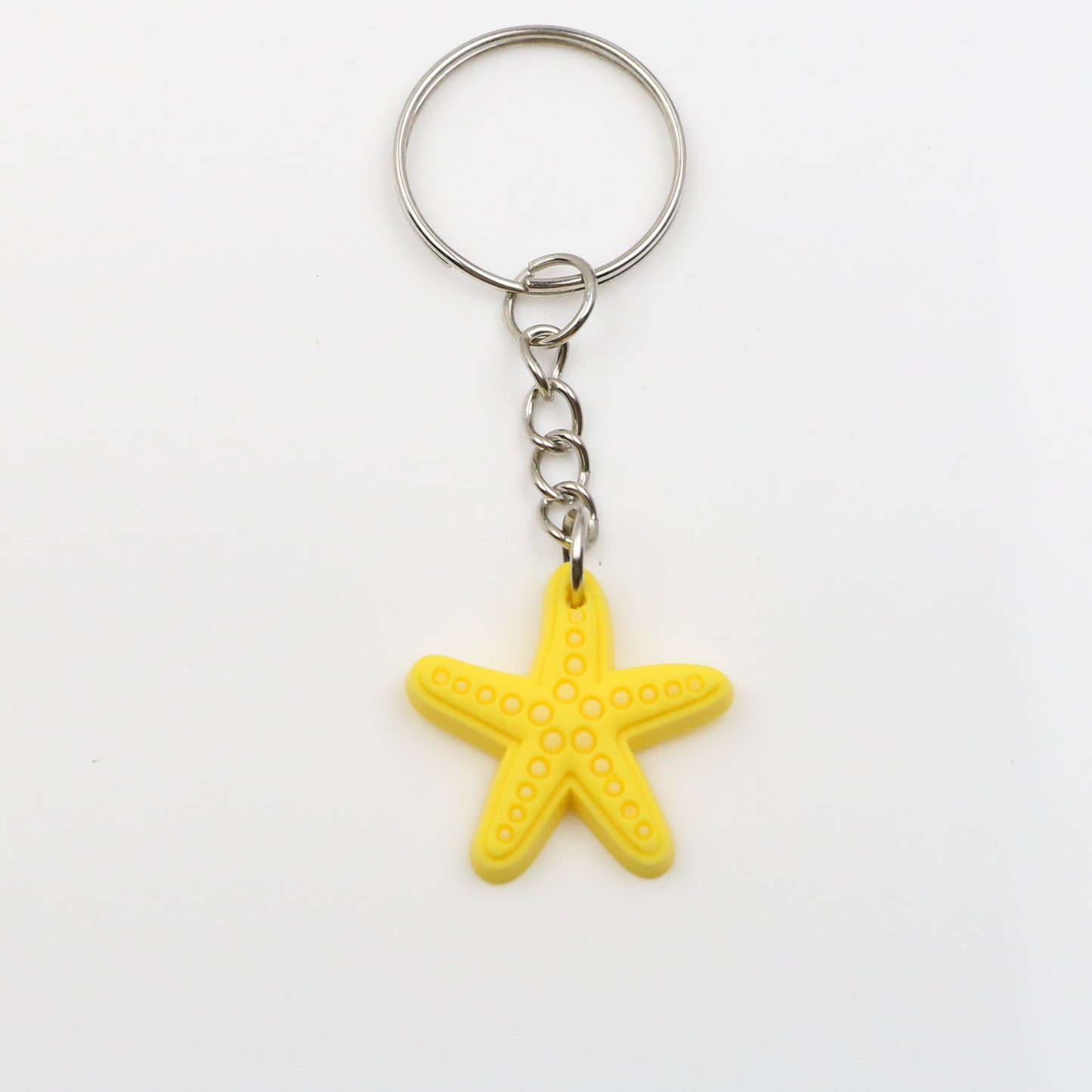 8100501K - Charm - Keychain - Yellow Starfish