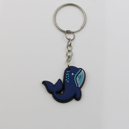 8100535K - Charm - Keychain - Blue Whale