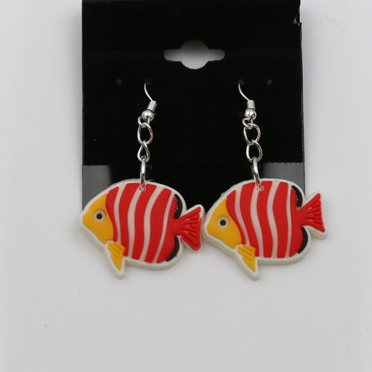 8100562E - Charm - Earrings - Fish