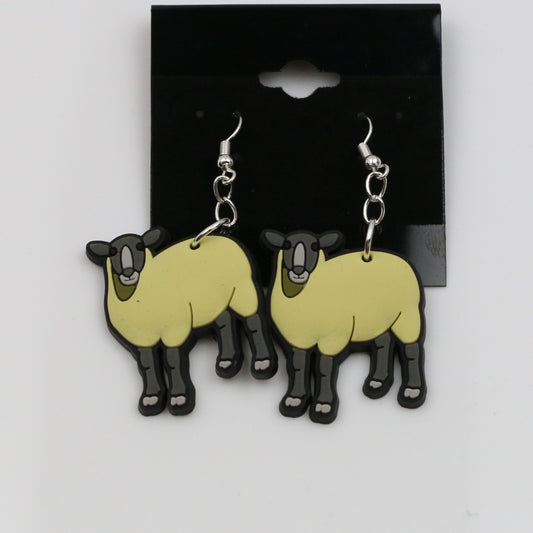 8100901E - Charm - Earrings - Sheep