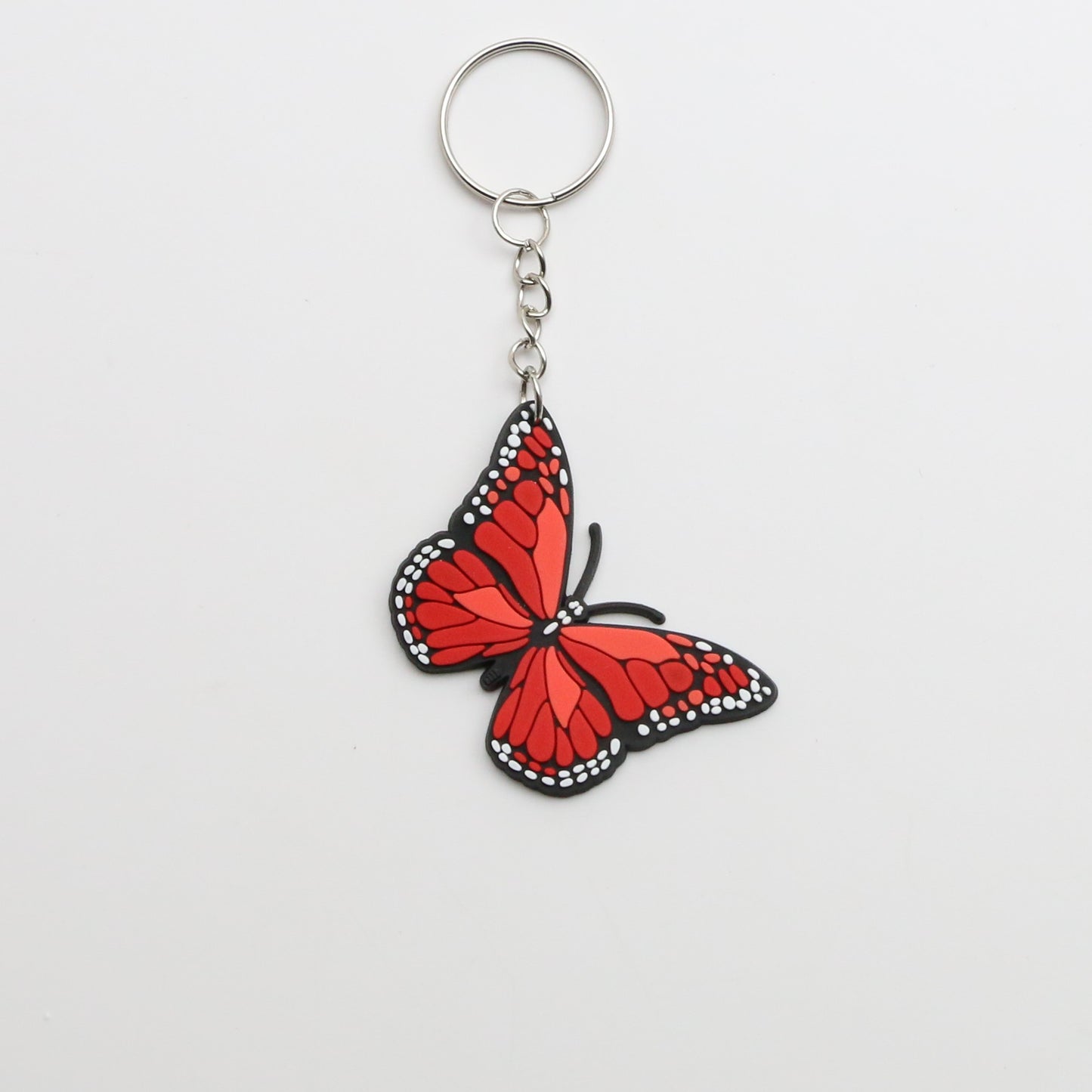 8100205K - Charm - Keychain - Butterfly - Lg. - Orange