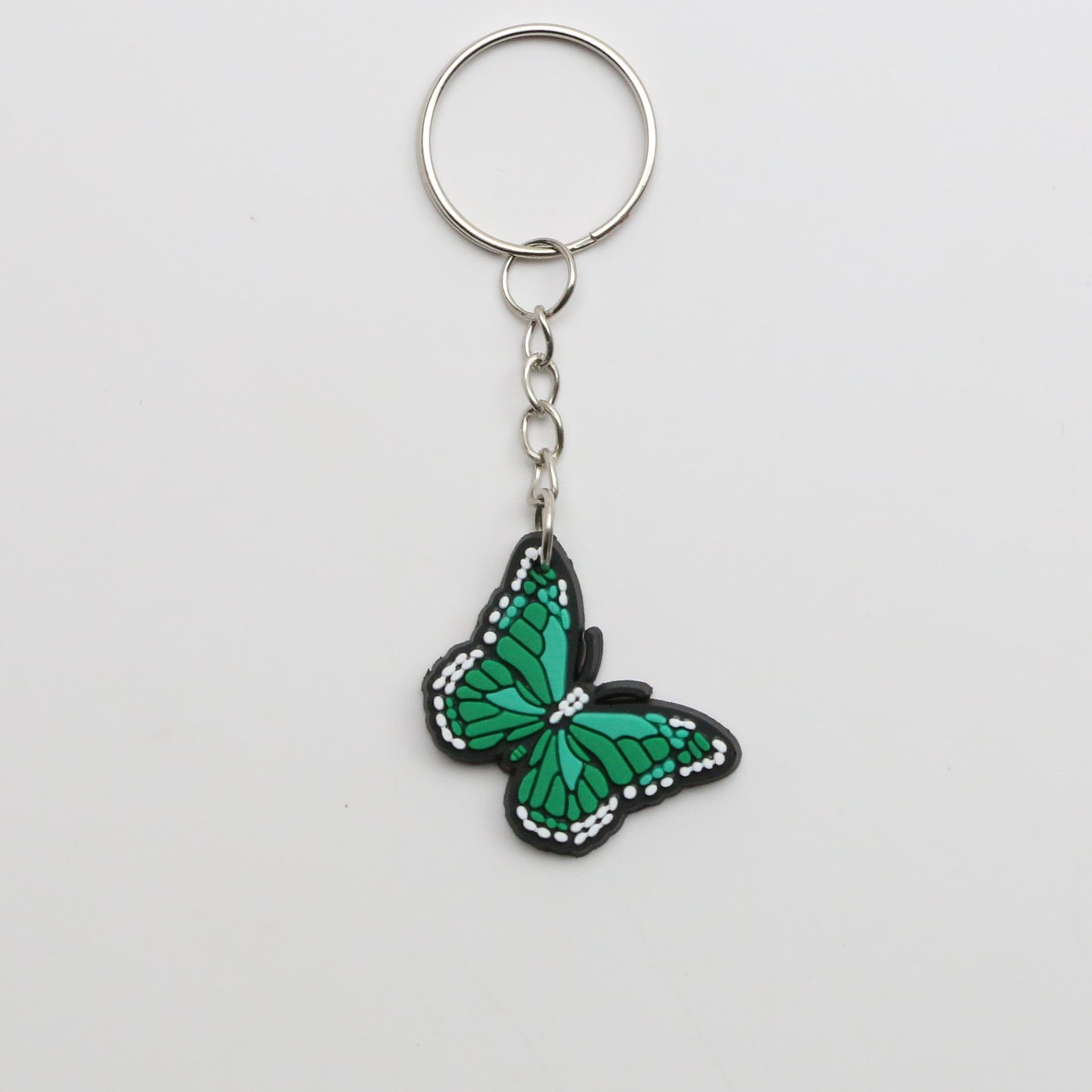 8100301K - Charm - Keychain - Butterfly - Sm. - Green