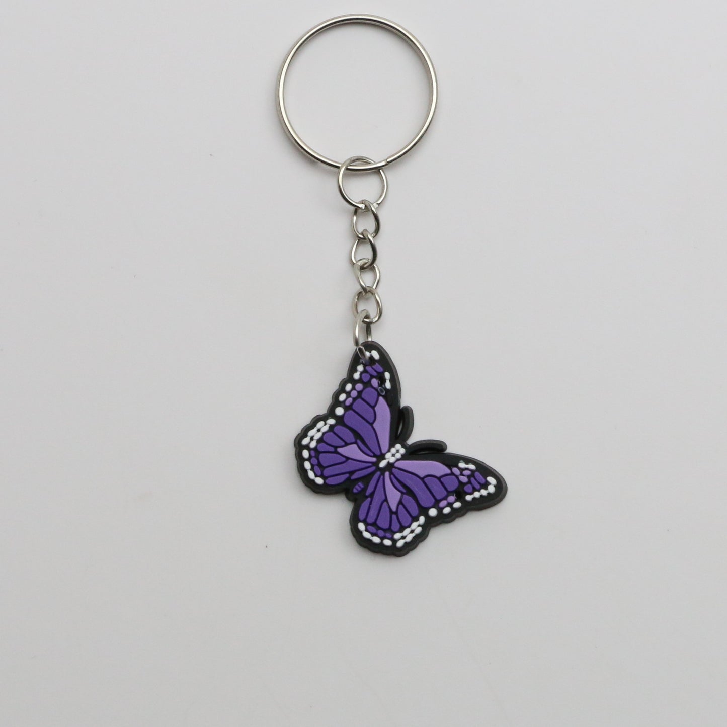 8100302K - Charm - Keychain - Butterfly - Sm. - Purple