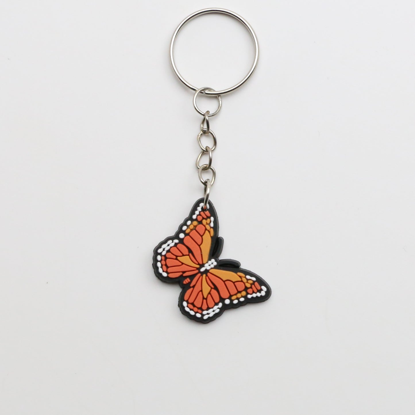 8100304K - Charm - Keychain - Butterfly - Sm. - Orange