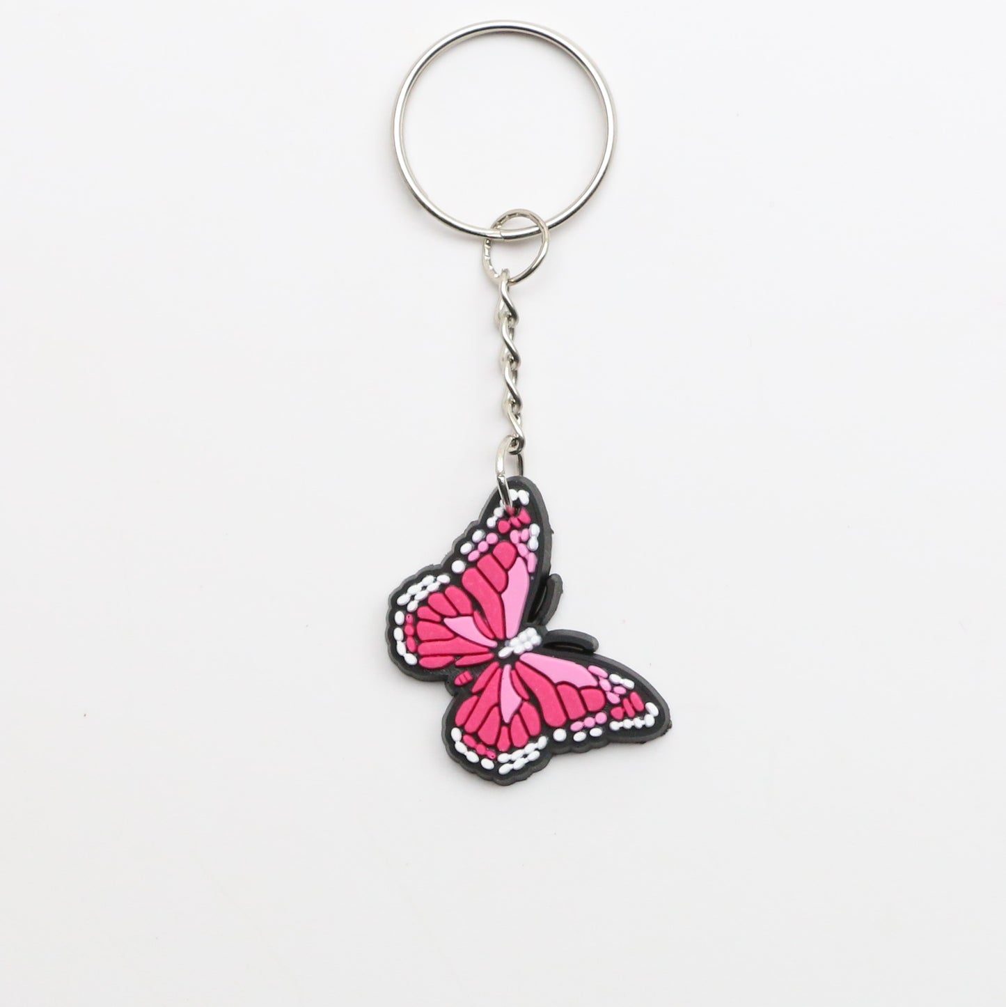 8100307K - Charm - Keychain - Butterfly - Sm. - Pink